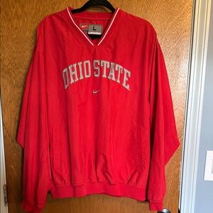 Nike Scarlet Ohio State Wind breaker